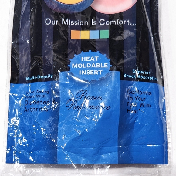 DR COMFORT Heat Moldable Insoles lnserts Multi-Density Diabetes Size EVX Mens 12 - Picture 7 of 9